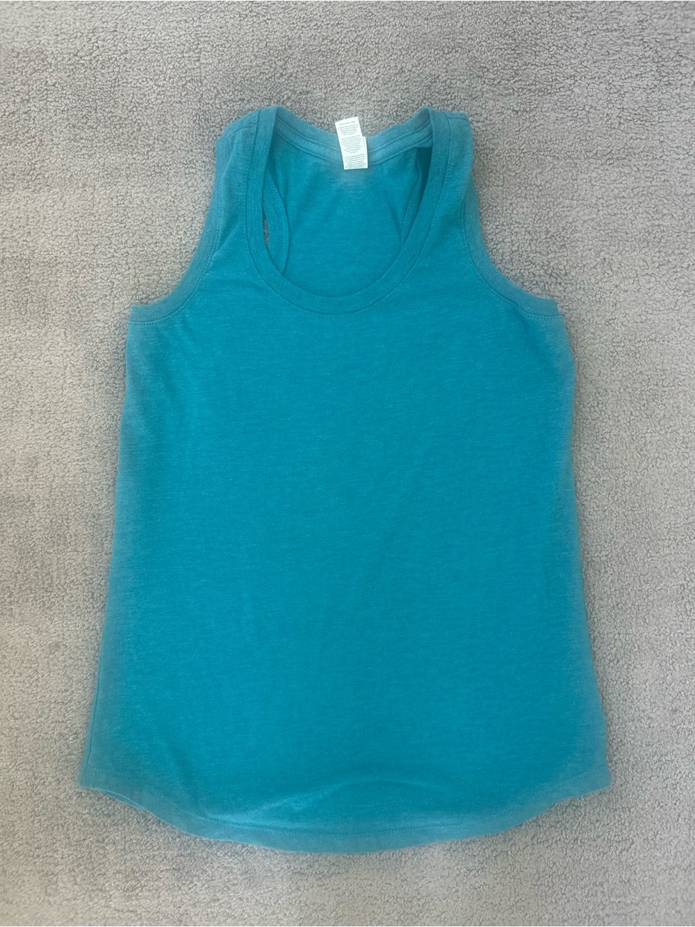 District Teal Racerback Tank Top